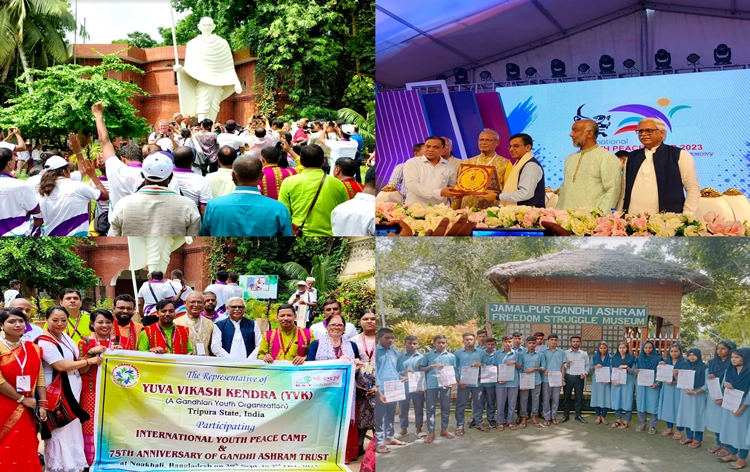 Gandhi Jayanti Celebrated at Noakhali in Bangladesh