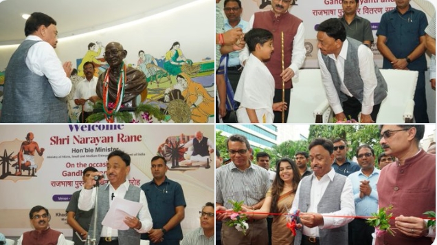 Union Minister Narayan Rane inaugurates ‘Khadi Mahotsav’ in Mumbai