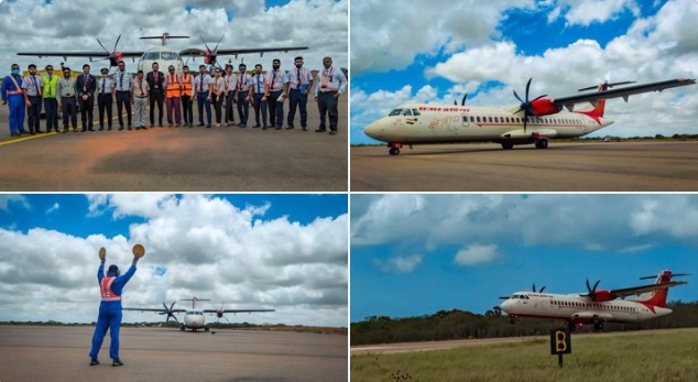 Alliance air completes 200 flight journeys from Chennai to Jaffna