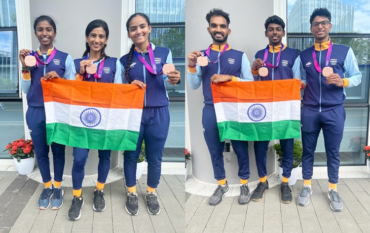 एशियाई खेलों में, भारत ने नौवें दिन तीन रजत और चार कांस्य पदक जीते, पदकों की संख्या बढ़कर 60 हुई