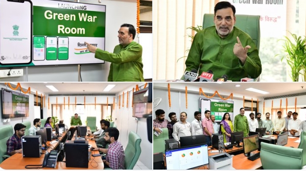 Delhi Environment Minister launches Green War Room for better implementation of Winter Action Plan against air pollution