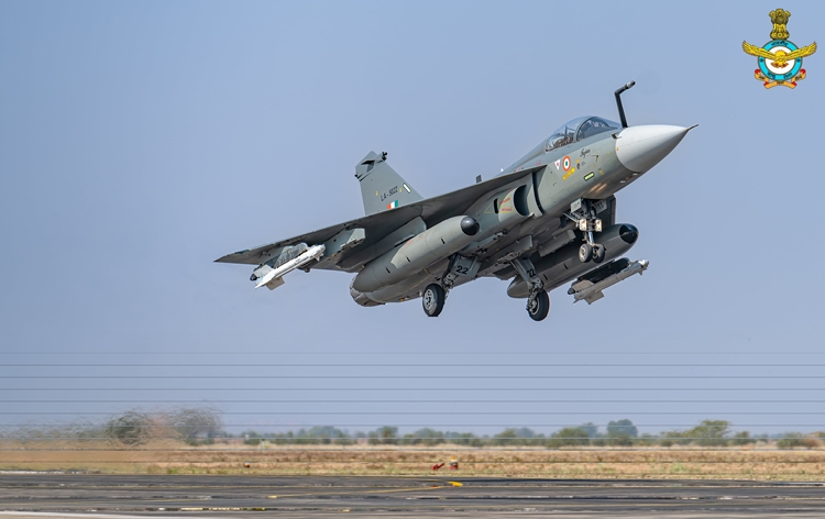 HAL hands over twin seater variant of LCA Tejas fighter aircraft to IAF