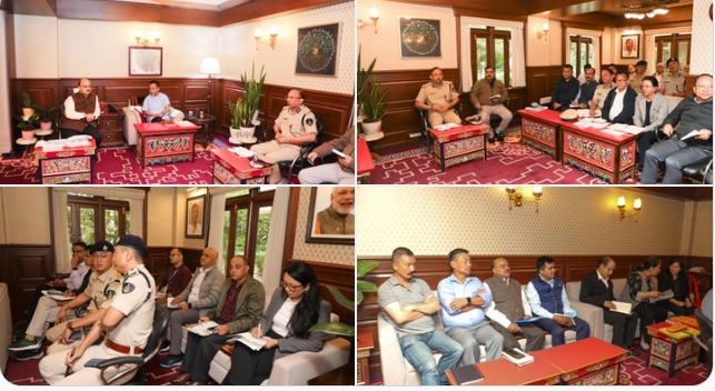 Sikkim: CM P S Tamang chairs meeting to assess disaster situation in the State; Relief and rescue operation in full swing