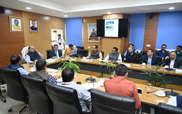 Sikkim chief secretary VB Pathak hold meeting with IMCT to assess ground situation