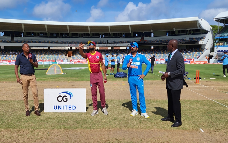 IND vs WI: First ODI match underway between India and West Indies in Barbados