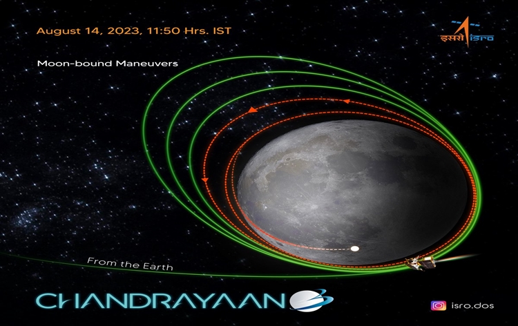 Chandrayaan 3 mission by ISRO assumes near circular orbit