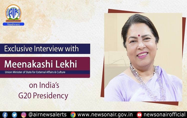 Union Minister Meenakshi Lekhi says G-20 presidency is an opportunity for India to showcase itself to world