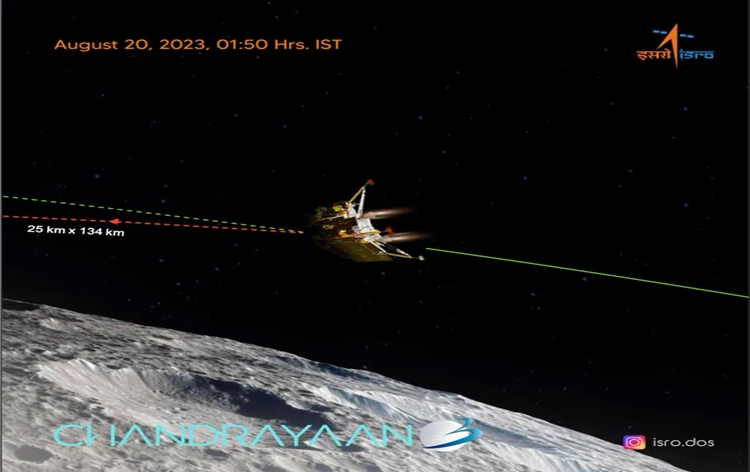 ISRO successfully reduces orbit of Chandrayaan-3 mission’s Lander Module