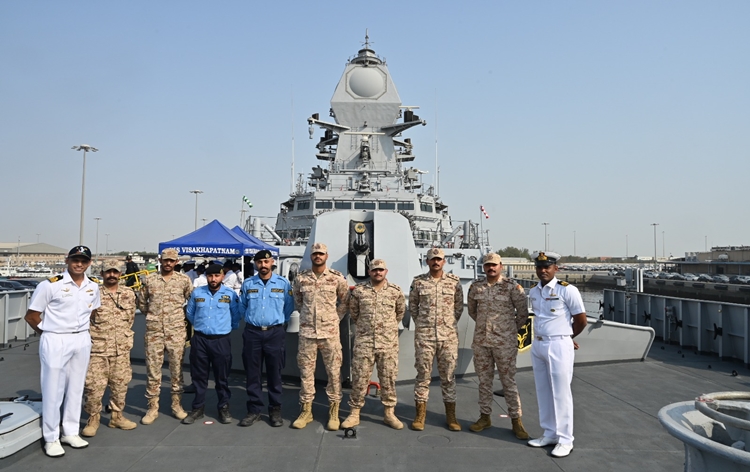 Indian Navy's INS Visakhapatnam concluded successful visit to Kuwait