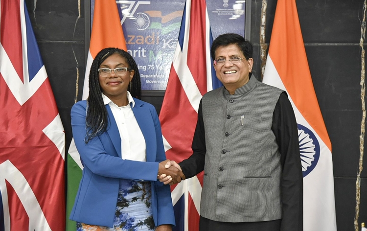 Indian and U.K. officials to continue negotiations to iron out differences on FTA