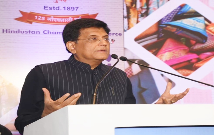 Union Minister Piyush Goyal says Indian textile industry can achieve target of 100 billion dollar exports by 2030