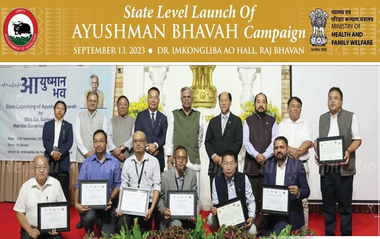 Nagaland Governor launches Ayushman Bhav Campaign in Kohima