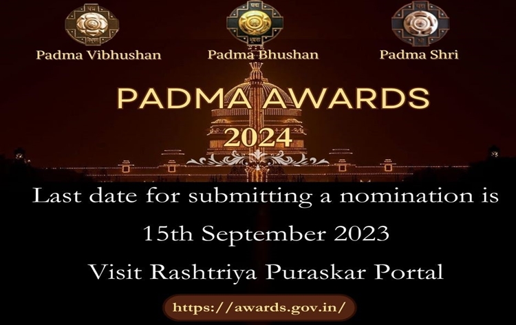 Nominations for Padma Awards-2024 open till 15 September