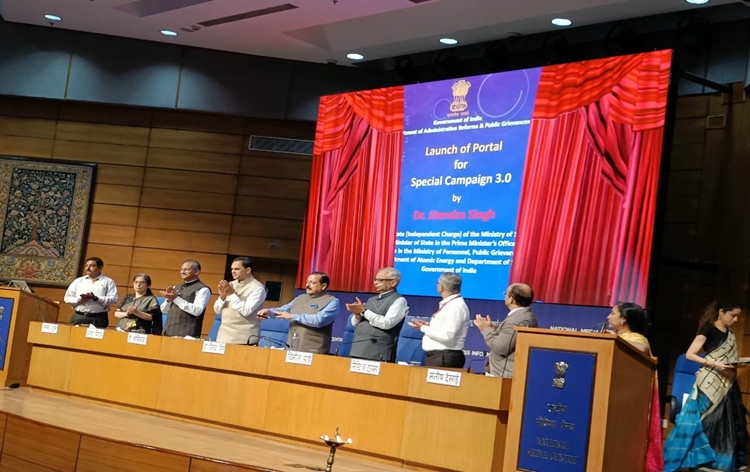 Union Minister Dr Jitendra Singh launches Special Campaign 3.0 portal to reduce pendency in govt offices