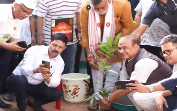 Assam to create history by planting 1 crore commercially viable saplings across State under Amrit Brikshya Andolan initiative within 3 hours duration