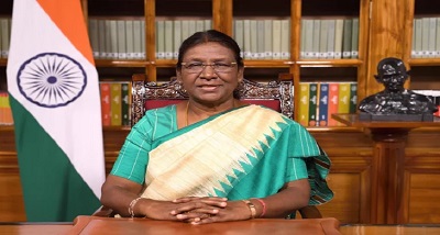 राष्ट्रपति द्रौपदी मुर्मू ने देशवासियों को दी गणेश चतुर्थी की शुभकामनाएं