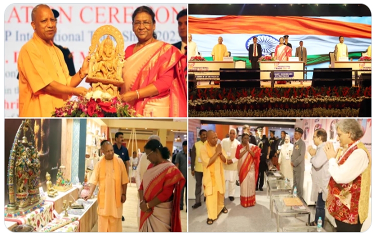 Prez Droupadi Murmu inaugurates first Uttar Pradesh International Trade Show in Greater Noida