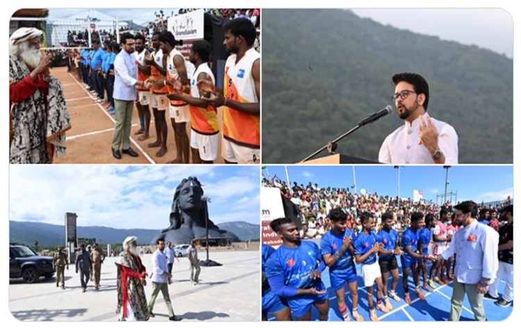 देश में खेल प्रतिभाओं को बढावा देने के लिए सरकार ने विशेष प्रयास किेये- अनुराग ठाकुर