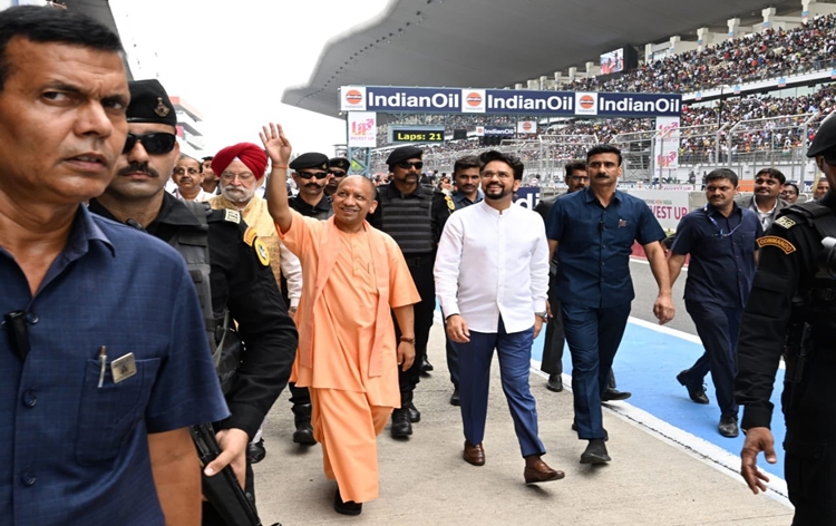 Uttar Pradesh CM has transformed the state and turned it into a hub of opportunities, investments, economic growth, sporting activities: Anurag Thakur