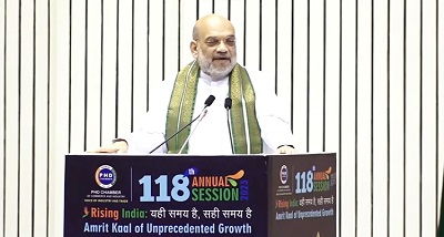 केंद्रीय मंत्री अमित शाह ने कहा – अब समय आ गया है कि भारतीय उद्योग अपना आकार और पैमाना बदलें