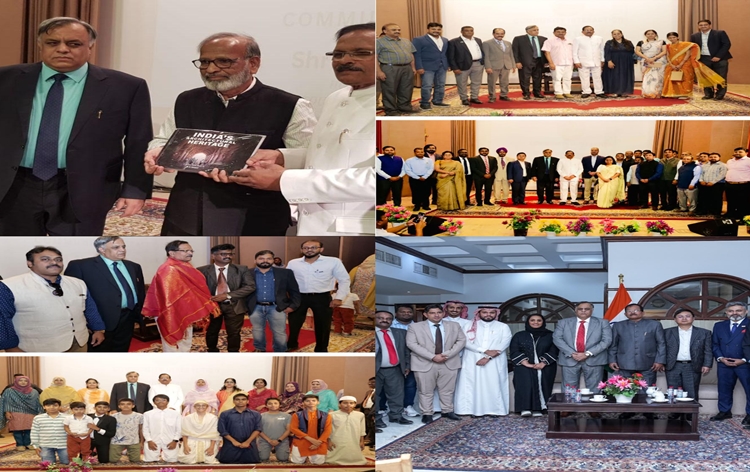 Union Minister Shripad Y. Naik Explores Saudi Arabia's Heritage, Engages Indian Community, and Promotes Tourism Collaborations