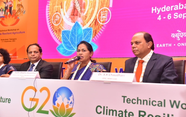 G20 Technical Workshop on Climate Resilient Agriculture begins at Hyderabad in Telangana