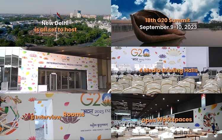 G20: Preparation is in full swing in national capital to host G-20 Summit on 9th-10th September