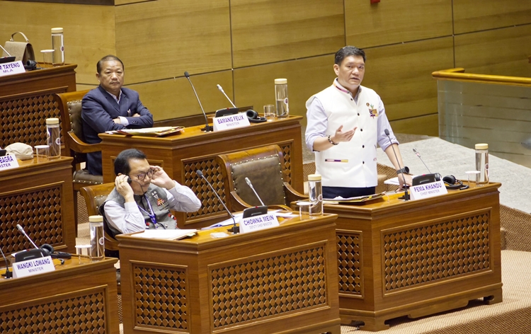 GOI proposed to construct large barrage on Siang to save it from potential hazards posed by mega Chinese dam being built in Tibet region: Arunachal CM