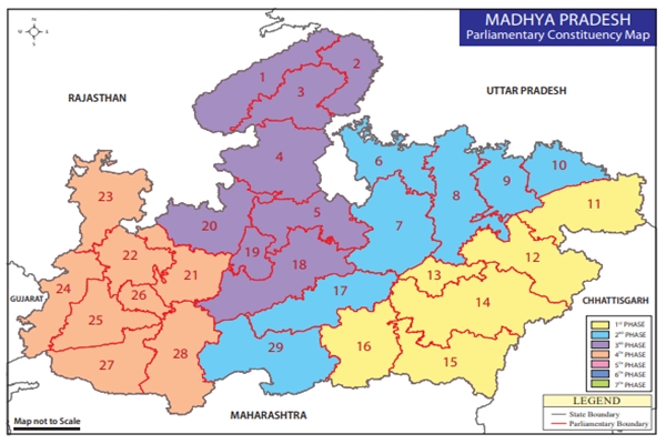 LS Election: Nomination process completed for six seats in first phase in Madhya Pradesh