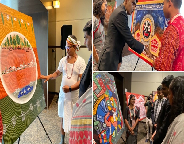 First Odisha Tribal Artists’ Camp in Dubai Showcases Rich Cultural Heritage