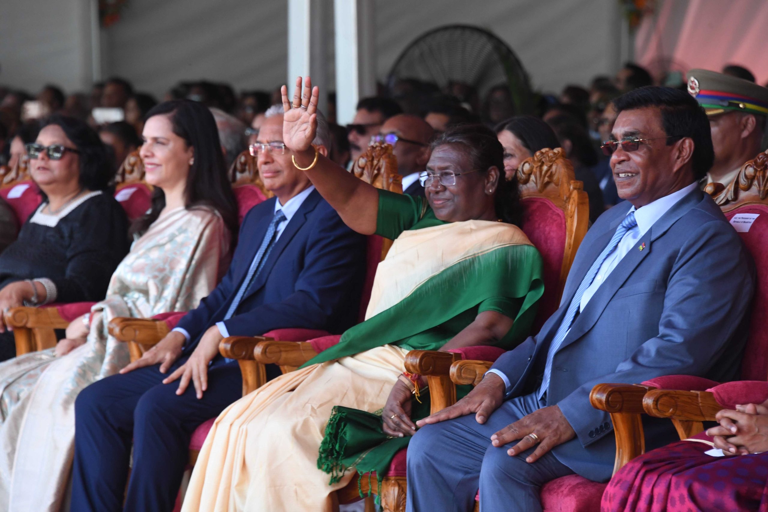 President Murmu participates in National Day celebrations of Mauritius as Chief Guest