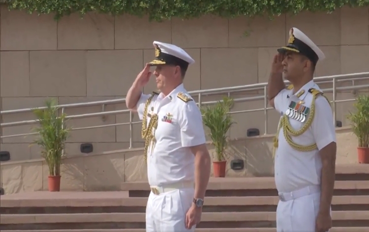 Australian Navy Chief Meets Indian Navy Chief in Delhi, Discuss Bilateral Cooperation