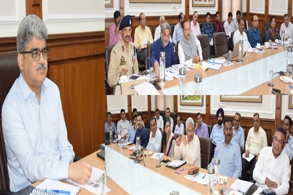 J&K: Chief Secretary, Atal Dulloo reviews preparations being made by administration for smooth conduct of annual SANJY 2024