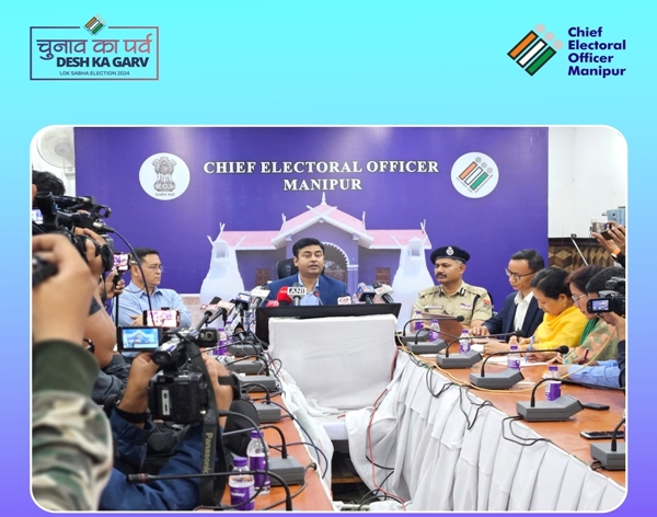 Commissioning of EVM/VVPATs machines for Lok Sabha Election 2024 commences in all districts in Manipur