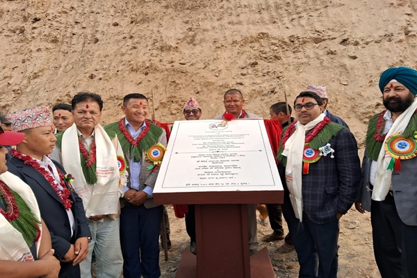 In Nepal, construction of school buildings begins under ‘Nepal-India Development Cooperation’