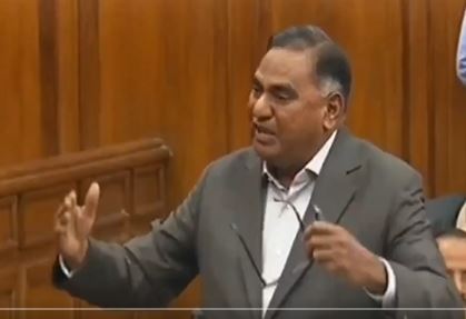 गाजीपुर लैंडफिल साइट पर लगी आग मामले में दिल्ली-सरकार कुछ काम नहीं कर रहीः रामवीर सिंह बिधूड़ी