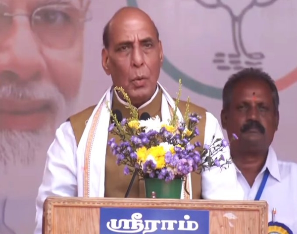 Development of Country is prime objective of NDA govt: Union Minister Rajnath Singh