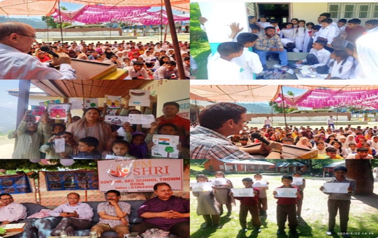 J&K: ‘Bagless Day 2024’ observed in all the government schools of Doda district 