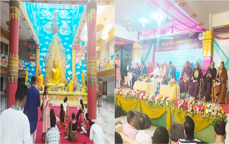 Buddha Purnima observed in Bangladesh