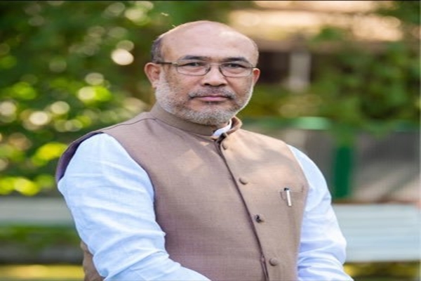 Manipur CM Assures Compensation for Hail Storm-Affected Areas