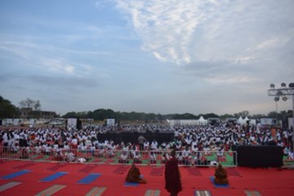 Bihar: International Yoga Day 2024 program was organised in Bodh Gaya