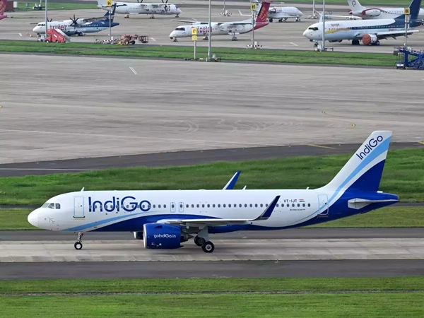 Varanasi-bound IndiGo flight at Delhi airport receives bomb threat; Passengers evacuated through emergency door