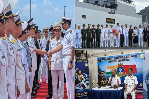 INS Kiltan reaches Cam Ranh Bay in Vietnam; visit poised to strengthen ties