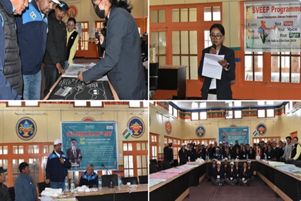 Ladakh: SVEEP program held at Padum Zanskar