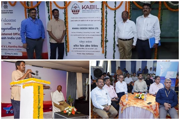 Ministry of Mines Secretary VL Kantha Rao inaugurates Registered Office of Khanij Bidesh India Limited in Delhi