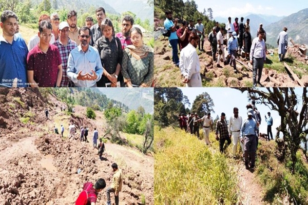 Ramban land-subsidence: NDMA expert team Starts Survey