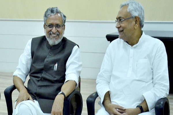 Bihar CM Nitish Kumar expresses deep grief over demise of senior BJP leader Sushil Kumar Modi