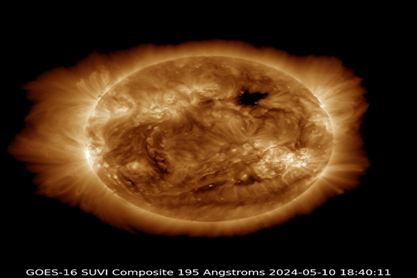 Unusual powerful solar storm hit Earth causing celestial light displays in skies from Australia to Britain