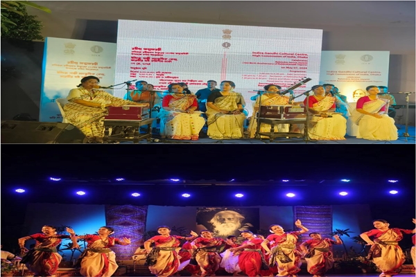 बांग्लादेश में मनाई गई रबींद्रनाथ टैगोर की 163वीं जयंती, कई स्थानों पर किया गया सांस्कृतिक कार्यक्रम का आयोजन 