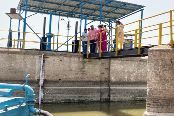 Delhi Water Minister Atishi inspected Wazirabad Water Treatment Plant amid water scarcity in some areas of national capital